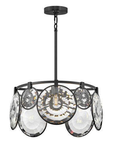 Mid. Chandeliers Glass Down by Fredrick Ramond ( 138 | FR31263BLK Nala ) 