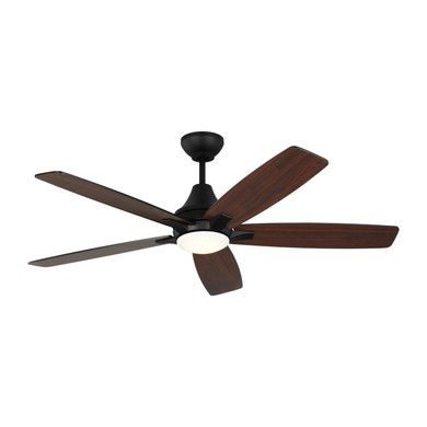Fans Damp Location by Generation Lighting ( 1 | 5LWDR52MBKD Lowden ) 