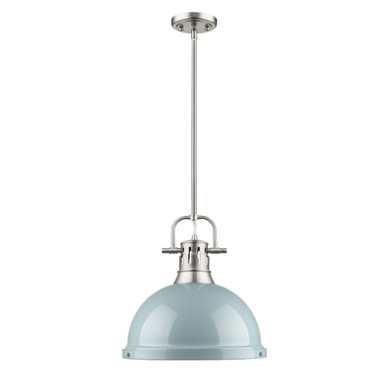 Pendants Metal Shade by Golden ( 62 | 3604-L PW-SF Duncan ) 