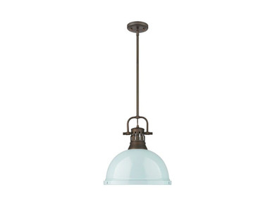 Pendants Metal Shade by Golden ( 62 | 3604-L RBZ-SF Duncan ) 