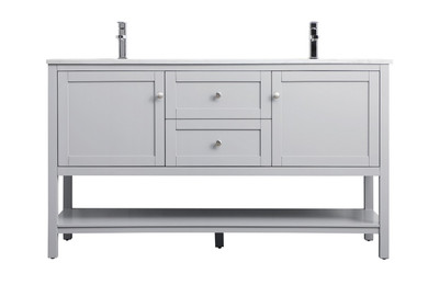 Plumbing Bath Chests/Vanities by Elegant Lighting ( 173 | VF22260DGR Heath ) 