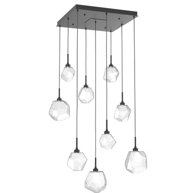 Large Chandeliers Multi-Port/Cascade by Hammerton Studio ( 404 | CHB0039-09-MB-C-C01-L1 Gem ) 