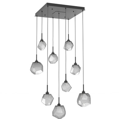 Large Chandeliers Multi-Port/Cascade by Hammerton Studio ( 404 | CHB0039-09-MB-S-C01-L3 Gem ) 
