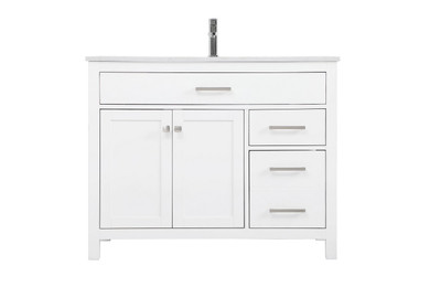Plumbing Bath Chests/Vanities by Elegant Lighting ( 173 | VF23342WH Lewis ) 
