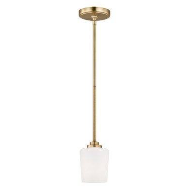 Mini Pendants Glass Down by Generation Lighting ( 1 | 6102801-848 Windom ) 