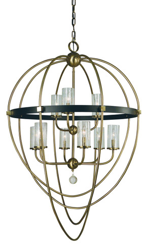 Foyer/Hall Lanterns Open Frame by Framburg ( 8 | 3049 AB/MBLACK Margaux ) 