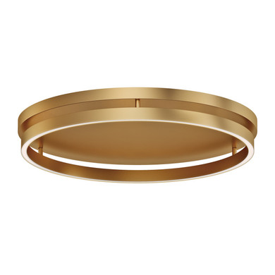 Flush Mounts Ring Shade/Halo by ET2 ( 86 | E52720-GLD Groove 5CCT ) 