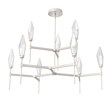 Large Chandeliers Glass Shade by Hammerton Studio ( 404 | CHB0050-54-BS-CC-001-L3 Rock Crystal ) 
