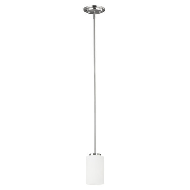 Mini Pendants Glass Down by Generation Lighting ( 1 | 61160-05 Oslo ) 
