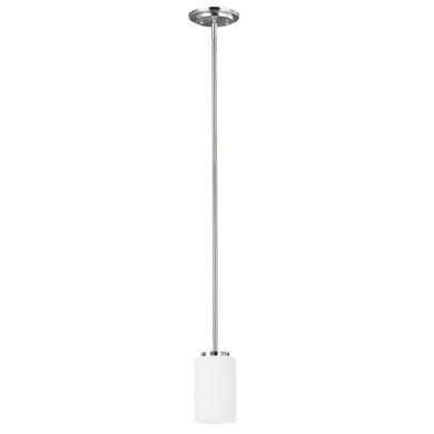 Mini Pendants Glass Down by Generation Lighting ( 1 | 61160EN3-05 Oslo ) 