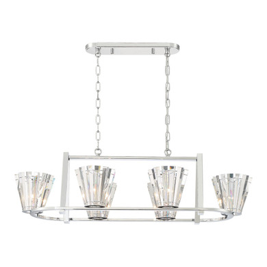 Linear/Island 4 Light + by Eurofase ( 40 | 38867-019 Ricca ) 