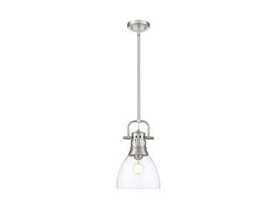 Mini Pendants Glass Down by Golden ( 62 | 3604-S PW-CLR Duncan ) 