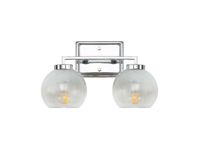 Bathroom Fixtures Two Lights by Golden ( 62 | 3094-BA2 CH-ALA Elliott ) 