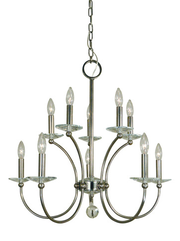 Mid. Chandeliers Candle by Framburg ( 8 | 3109 PN Pirouette ) 