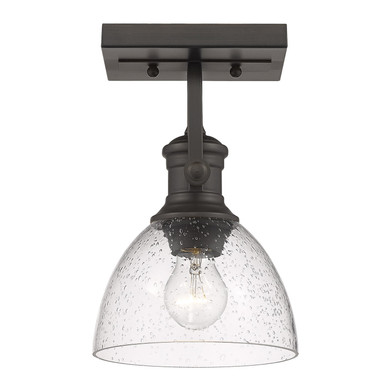 Semi-Flush Mts. Directional by Golden ( 62 | 3118-1SF RBZ-SD Hines ) 