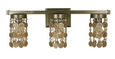 Bathroom Fixtures Three Lights by Framburg ( 8 | 4363 BN Naomi ) 