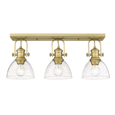 Semi-Flush Mts. Directional by Golden ( 62 | 3118-3SF BCB-SD Hines ) 