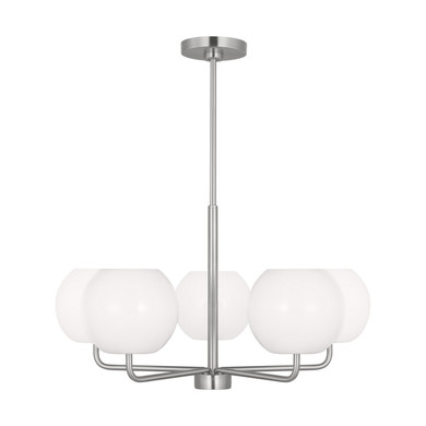 Mid. Chandeliers Glass Up by Generation Lighting ( 1 | GLC1055BS Rory ) 
