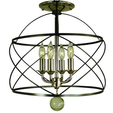 Semi-Flush Mts. Candle by Framburg ( 8 | 4411 MB/PN Nantucket ) 