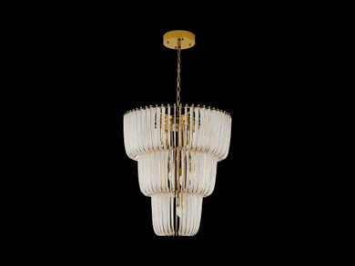 Mid. Chandeliers Empire/Basket by Golden ( 62 | 4285-17 TG Shahi ) 