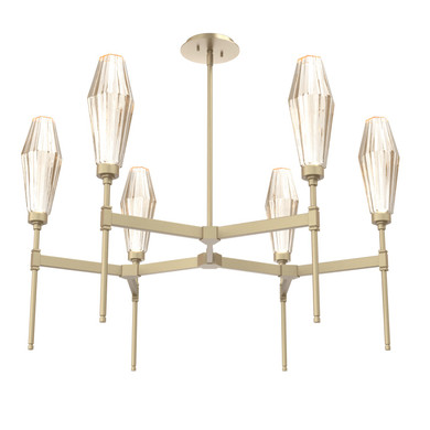 Mid. Chandeliers Glass Up by Hammerton Studio ( 404 | CHB0049-37-GB-RA-001-L3 Aalto ) 