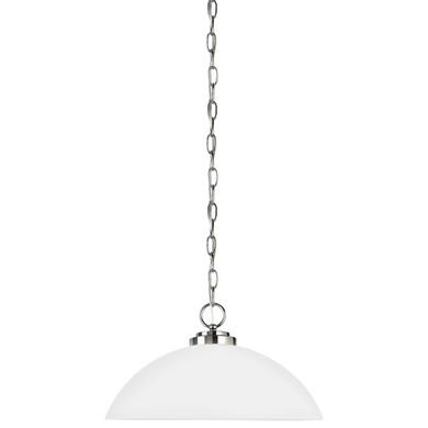 Pendants Glass Down by Generation Lighting ( 1 | 65160EN3-05 Oslo ) 