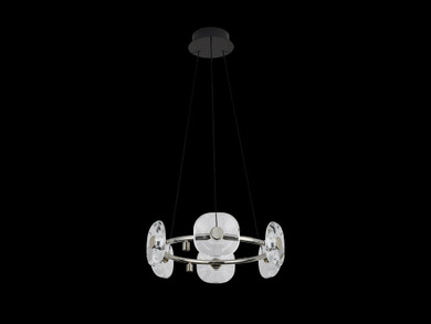 Mid. Chandeliers Ring/Halo by Golden ( 62 | 5028-6 CH Celestia ) 