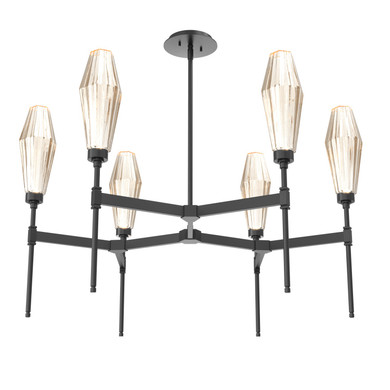 Mid. Chandeliers Glass Up by Hammerton Studio ( 404 | CHB0049-37-MB-RA-001-L3 Aalto ) 