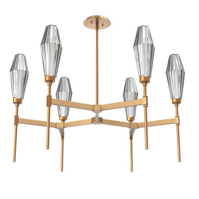 Mid. Chandeliers Glass Up by Hammerton Studio ( 404 | CHB0049-37-NB-RS-001-L1 Aalto ) 