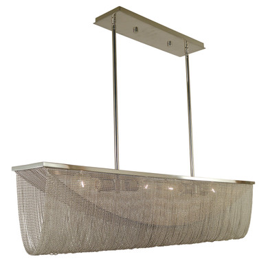 Linear/Island 4 Light + by Framburg ( 8 | 4638 PN Genesis ) 