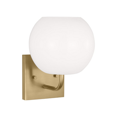 Sconces Single Glass by Generation Lighting ( 1 | GLV1011SB Rory ) 