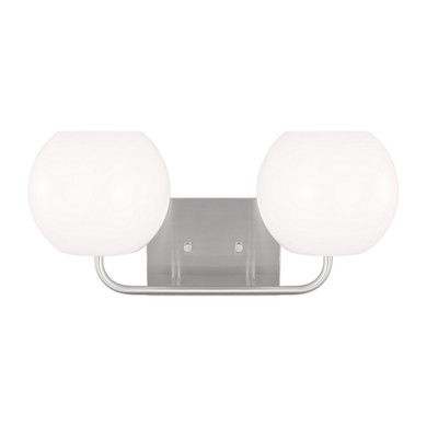 Bathroom Fixtures Two Lights by Generation Lighting ( 1 | GLV1012BS Rory ) 