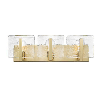 Bathroom Fixtures Three Lights by Golden ( 62 | 3164-BA3 BCB-HWG Aenon ) 