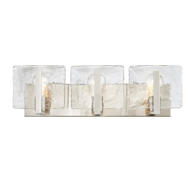 Bathroom Fixtures Three Lights by Golden ( 62 | 3164-BA3 PW-HWG Aenon ) 