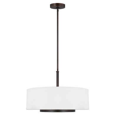 Pendants Drum Shade by Generation Lighting ( 1 | 6628003EN3-710 Nance ) 