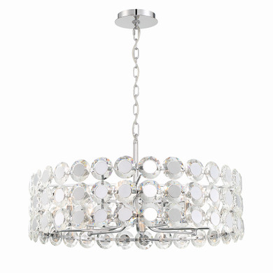 Mid. Chandeliers Drum Shade by Eurofase ( 40 | 44286-019 Perrene ) 