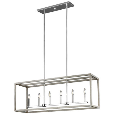 Linear/Island 4 Light + by Generation Lighting ( 1 | 6634506EN-872 Moffet Street ) 