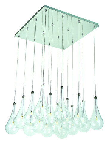 Pendants Multi-port/Cascade by ET2 ( 86 | E20517-18PC Larmes LED ) 