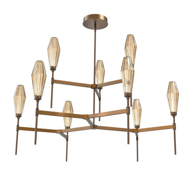 Large Chandeliers Glass Shade by Hammerton Studio ( 404 | CHB0049-54-FB-RB-001-L1 Aalto ) 