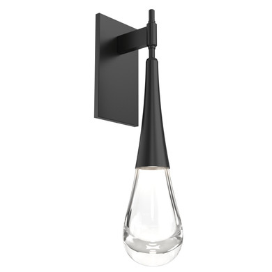 Sconces Single Glass by Hammerton Studio ( 404 | IDB0078-01-MB-C-L1 Raindrop ) 