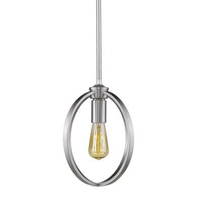 Mini Pendants Open Frame by Golden ( 62 | 3167-M1L PW Colson ) 