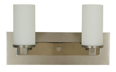 Bathroom Fixtures Two Lights by Framburg ( 8 | 4732 SP/PN Mercer ) 