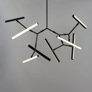 Linear/Island 4 Light + by ET2 ( 86 | E21246-BK Robotica ) 