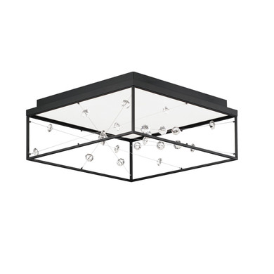 Flush Mounts Cage Style by ET2 ( 86 | E21250-20BK Entanglement ) 