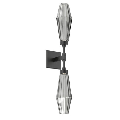 Sconces Double Glass by Hammerton Studio ( 404 | IDB0049-02-MB-RS-L1 Aalto ) 