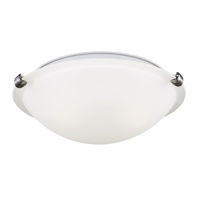 Flush Mounts Bowl Style by Generation Lighting ( 1 | 7543502-962 Clip Ceiling Flush Mount ) 