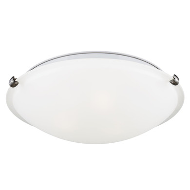 Flush Mounts Bowl Style by Generation Lighting ( 1 | 7543502EN3-962 Clip Ceiling Flush Mount ) 