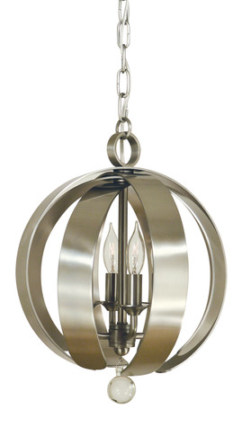 Mini Chandeliers Sphere by Framburg ( 8 | 4777 BN Venus ) 