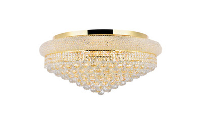 Flush Mounts Glass Down by Elegant Lighting ( 173 | V1800F28G/RC Primo ) 