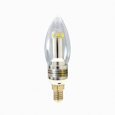 Exterior Solar by Gama Sonic ( 156 | C37BW10W GS Solar LED Light Bulb ) 